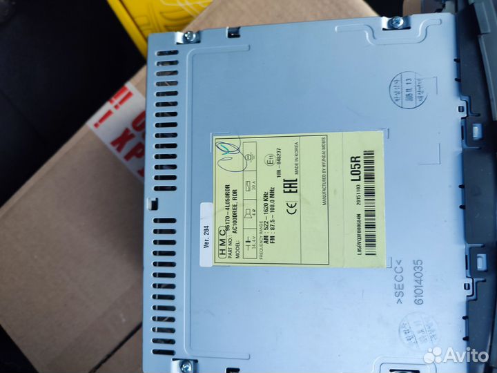 Штатная магнитола на hyundai solaris 1