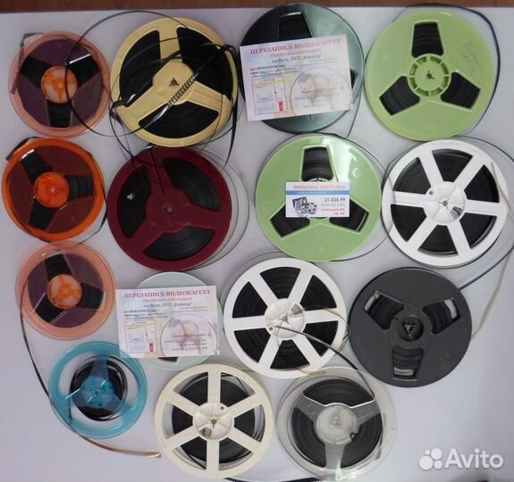 Оцифровка видеокассет, кинопленок, 8,16 и 35 мм