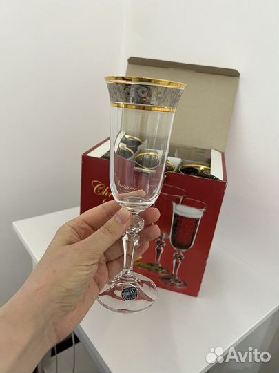 Бокалы для шампанского bohemia