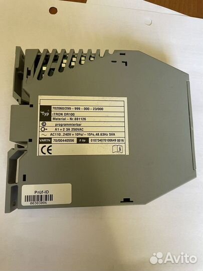 Микропроцессорный регулятор itron DR100