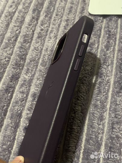 Чехол на iphone12/12 pro (оригинал кожаный)