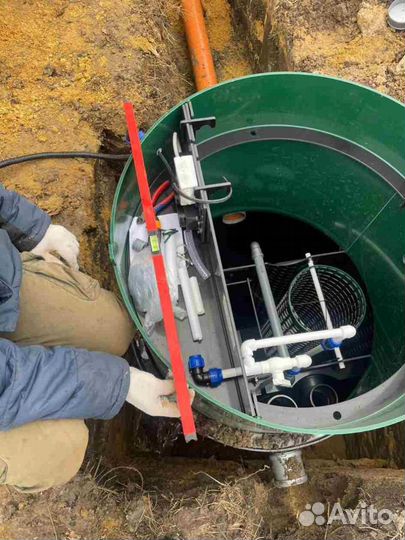Монтаж септиков и автономных канализаций под ключ Кит