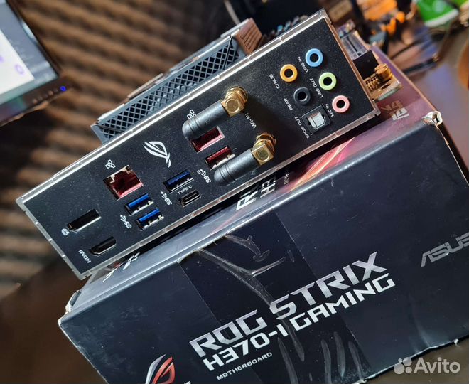 Материнская плата LGA1151v2 mini-itx Asus H370-i