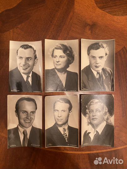 Открытки с актерами СССР