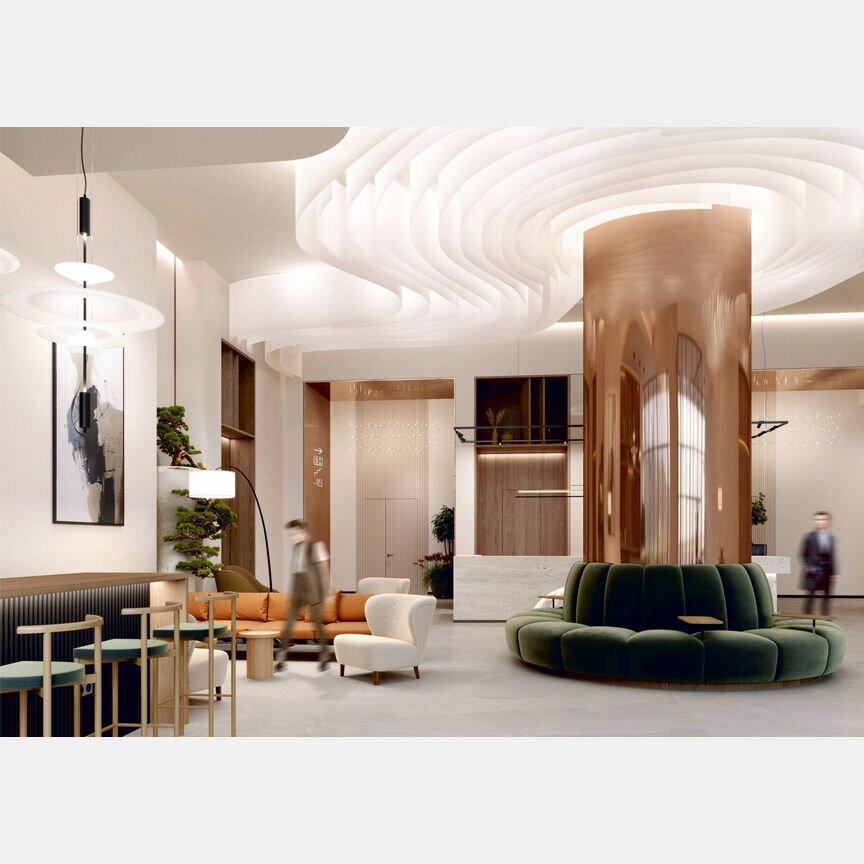 Апартаменты-студия, 43,3 м², 7/14 эт.