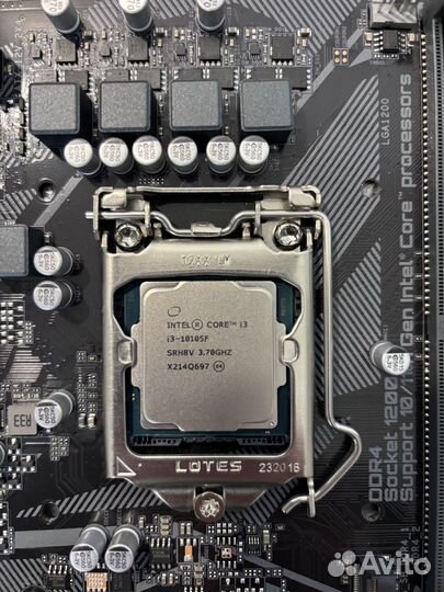 Intel i3 10105F/H510M Gigabyte/ASRock (new)