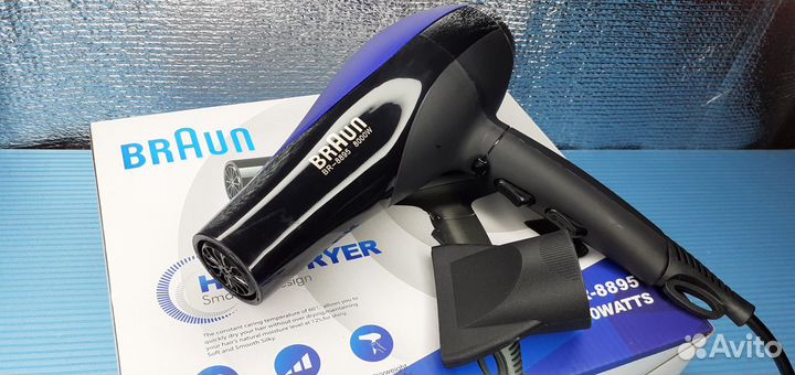 Фен для густых волос Braun Salon Hair Dryer