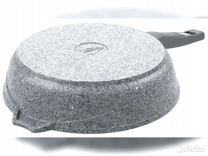 Сковорода d22 съемн ручка Premium grey