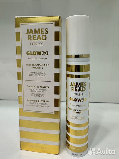 James Read Экспресс-сыворотка автозагар для glow20