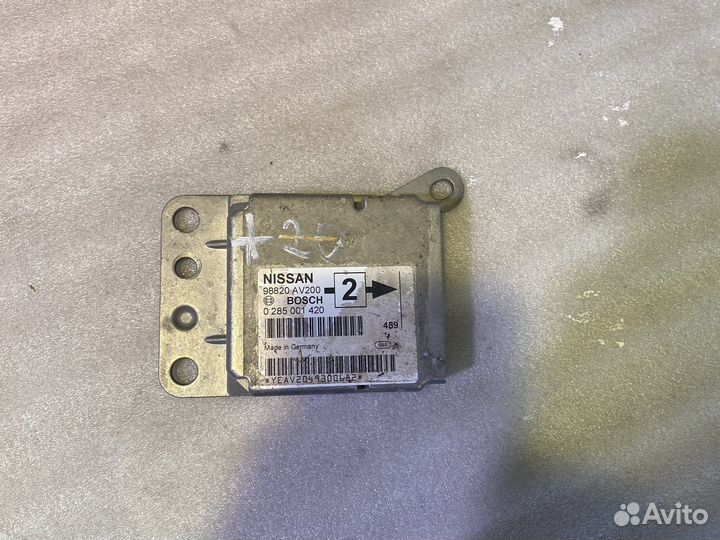 Блок управления Air Bag Nissan Primera P12