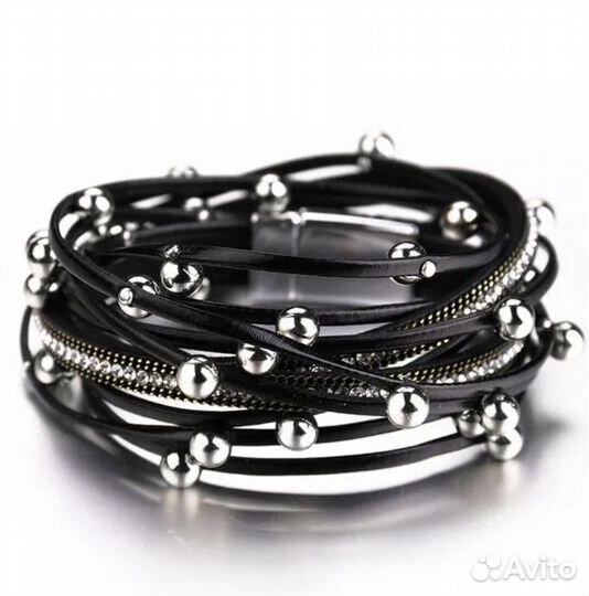 Браслет женский из кожи