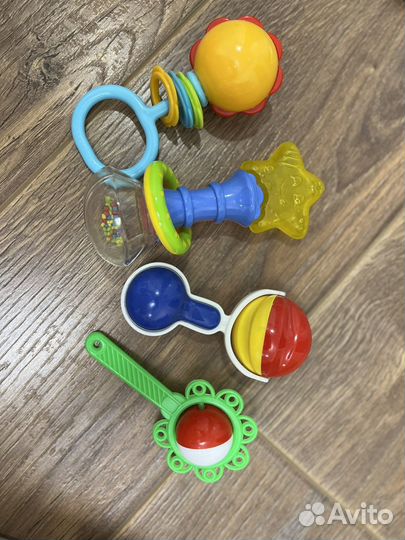 Игрушки погремушки грызунки