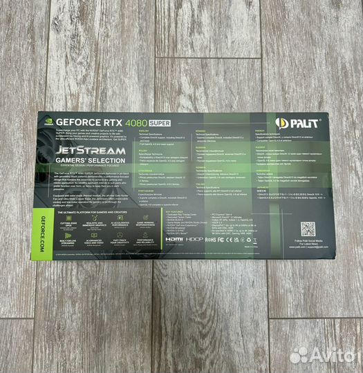 Palit rtx 4080 super jetstream (новая)