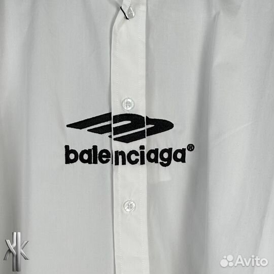 Рубашка Balenciaga 3B logo