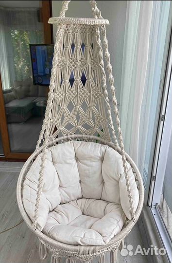 Качели гамак макраме шатер