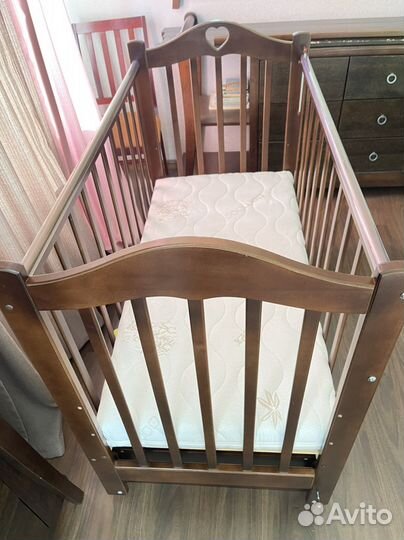 Кроватка детская ведоусс лана 3