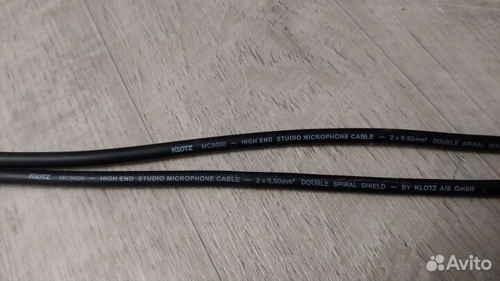 Межблочный кабель 2 rca 2rca klotz