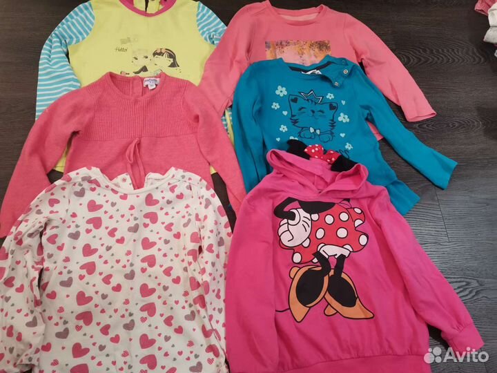 Пакет одежды на девочку 98-104