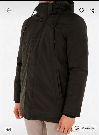 Мужская зимняя парка L