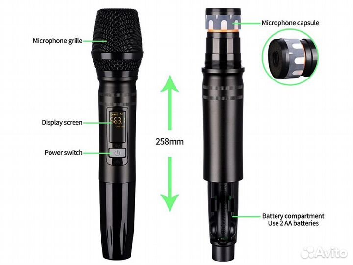 Микшерный пульт с микрофоном