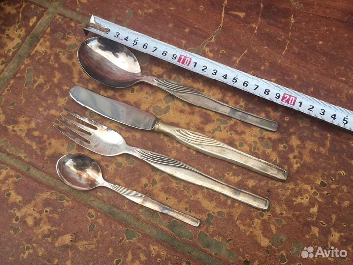 Столовый набор мельхиор СССР