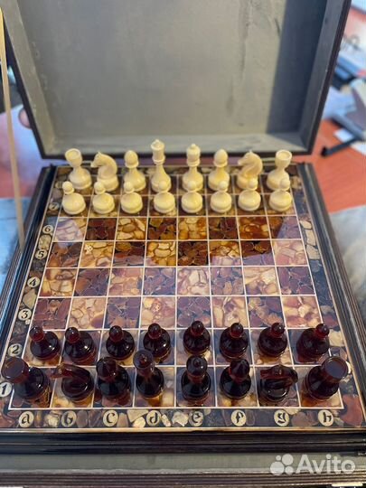 Шахматы ручной работы новые