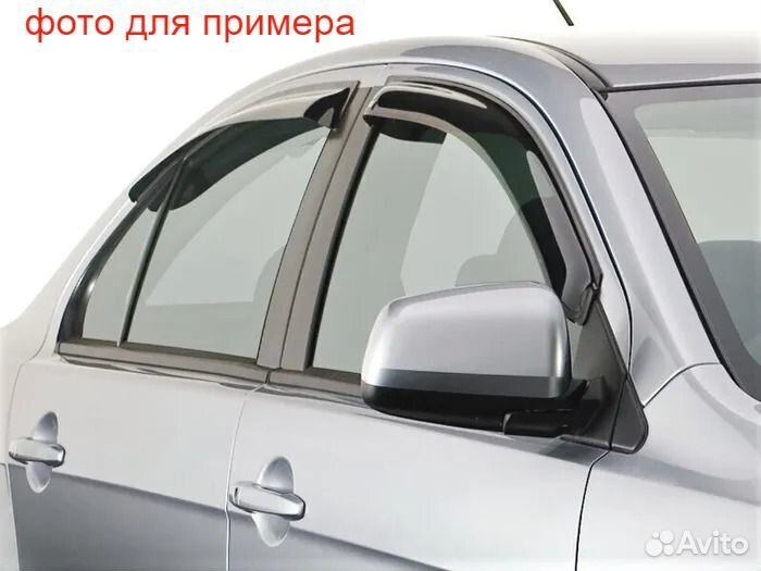 Ветровики Хендай Гетц 2002-10г Дефлекторы