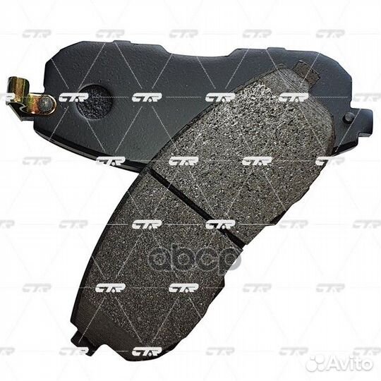 Колодки тормозные дисковые GK0730 CTR