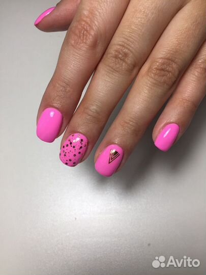 Шеллак маникюр, экспресс-педикюр