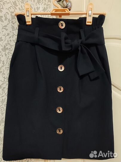 Школьная форма юбка синяя,брюки