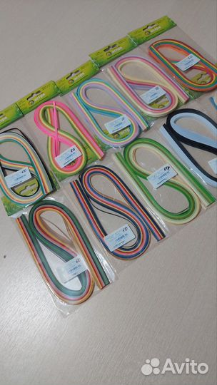 Бумага для квиллина, декоративный скотч