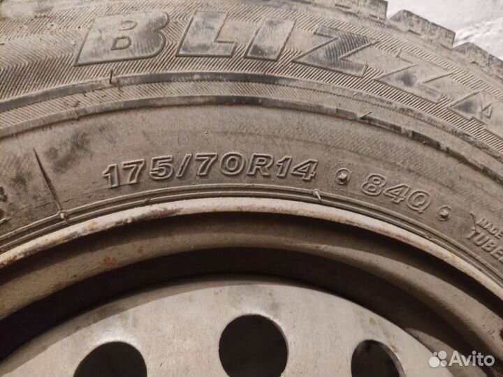 Летние колеса в сборе r14 4х100