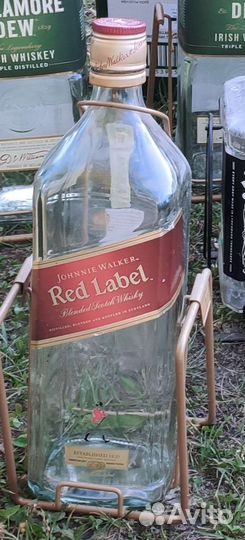 Бутылка от виски 4.5 литра