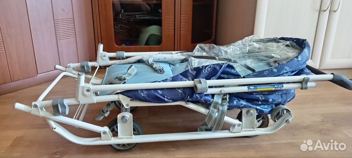 Детские санки коляска ника