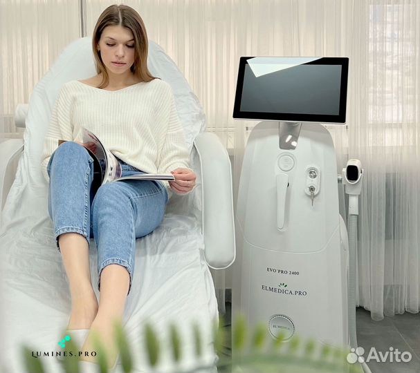 Диодный лазер для эпиляции Лю'Минес эвопро 2400
