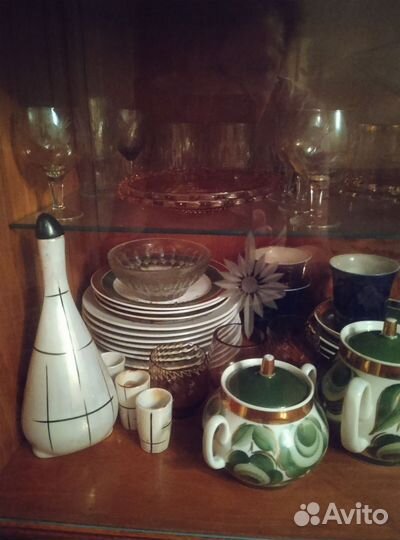 Посуда из серванта СССР