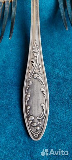 Мельхиоровые столовые приборы СССР