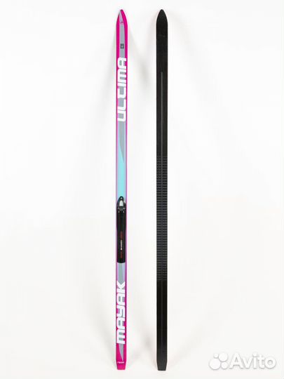 Детские подростковые лыжи Маяк дерево-пластик 170