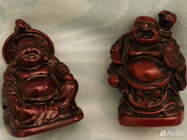 Будда нэцке, 2 штуки