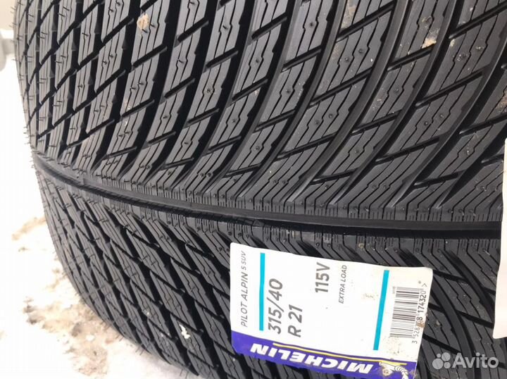 Michelin Pilot Alpin 5 SUV 275/45 R21 и 315/40 R21