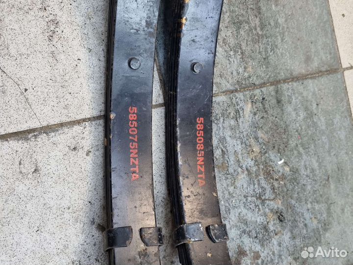 Рессоры на легковой прицеп