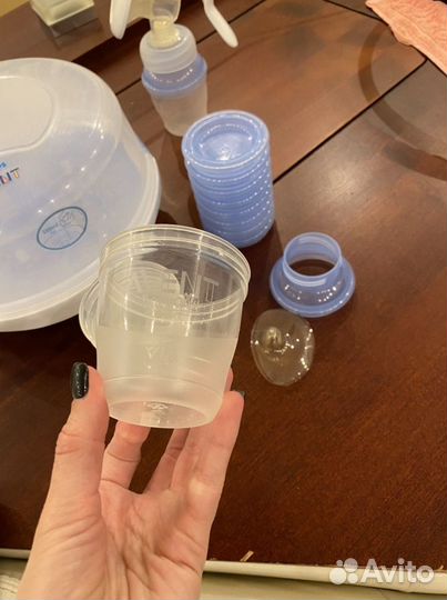 Philips Avent молокоотсос ручной, бутылочки