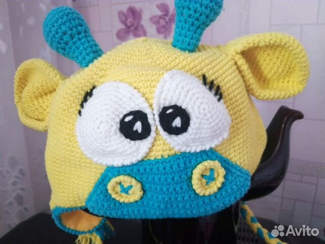 Шапка весенняя+ снуд ручной работы