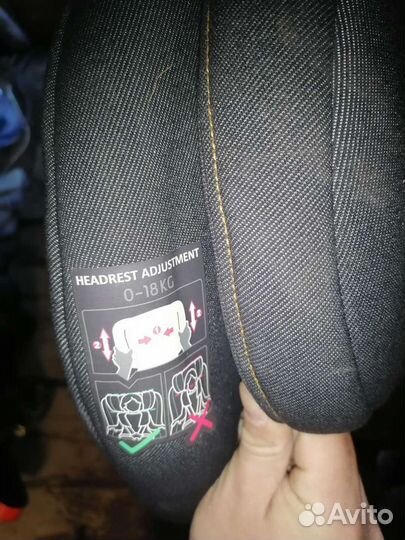 Детское автомобильное кресло бу