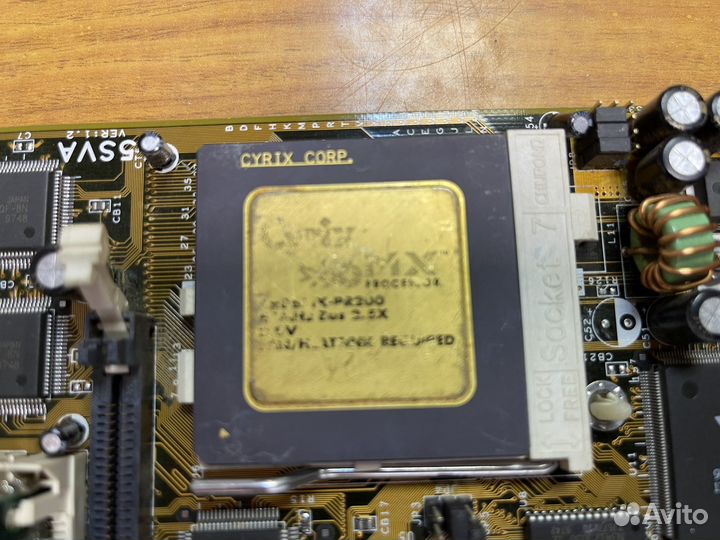 Tomato board + Cyrix 6x86 pr200