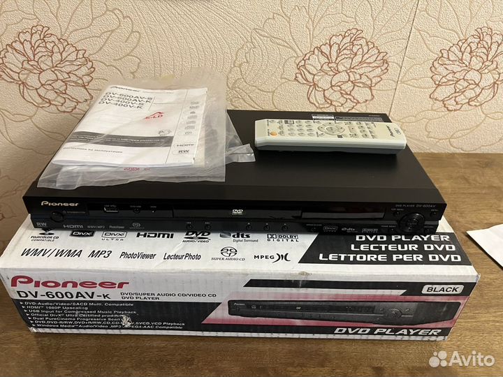 DVD плеер Pioneer DV-600AV-k