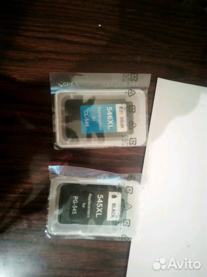 Картриджи для canon pixma 545 XL и 546 XL