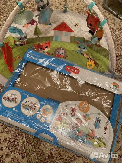 Развивающий коврик tiny love солнечная полянка