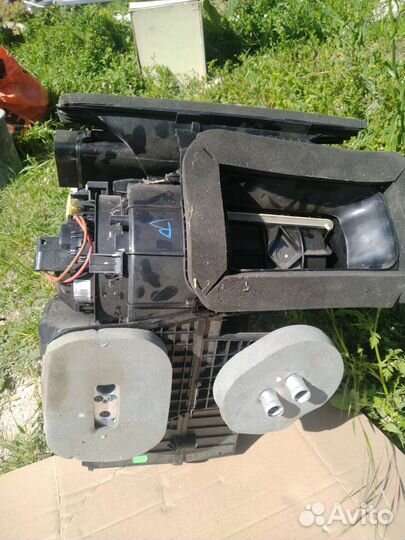 Печка в сборе с блоком управления Логан-1