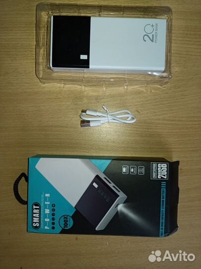 High power smart W7 20000 mAh 2.1 A, 3 х USB